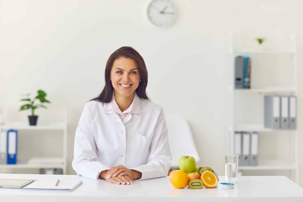 Female doctor at a clinic