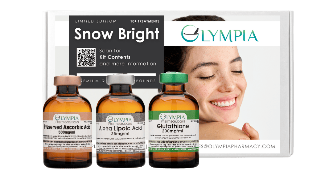 Snow Bright IV Kit with Vials