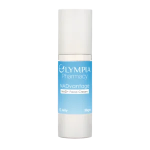 Olympia Pharmacy NADvantage NAD+ face cream prescription pump bottle